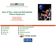 Tablet Screenshot of firstfitnessequipment.com